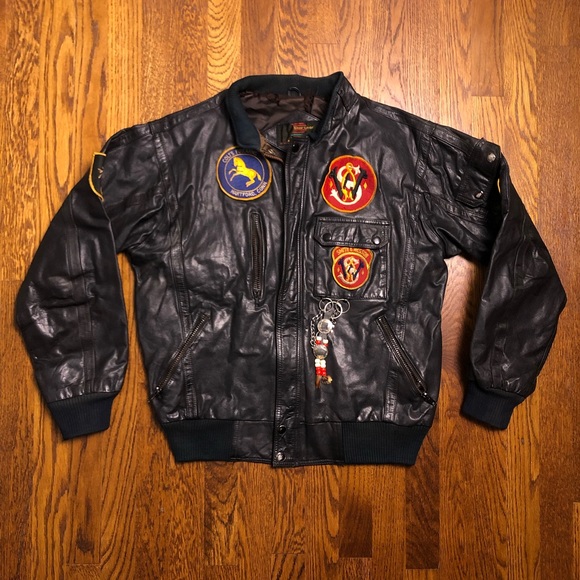 smith and wesson leather jacket